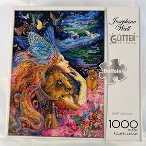Buffalo Games Josephine Wall Glitter Edition Heart and Soul 1000 Pc Puzzle 11720